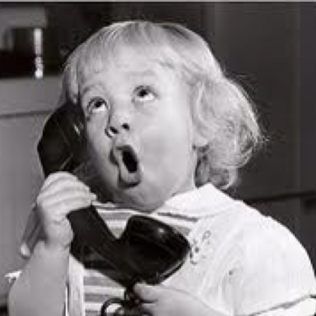 talking on the phone